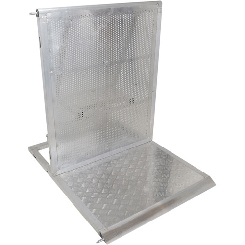 ProX Heavy-Duty Folding Crowd Barrier and Base (8-Pack)
