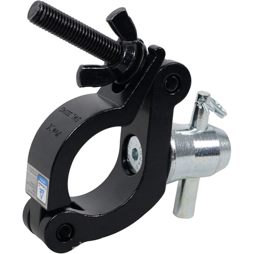 ProX Pro Half-Coupler Side Clamp with Reversed Elbow (Black)