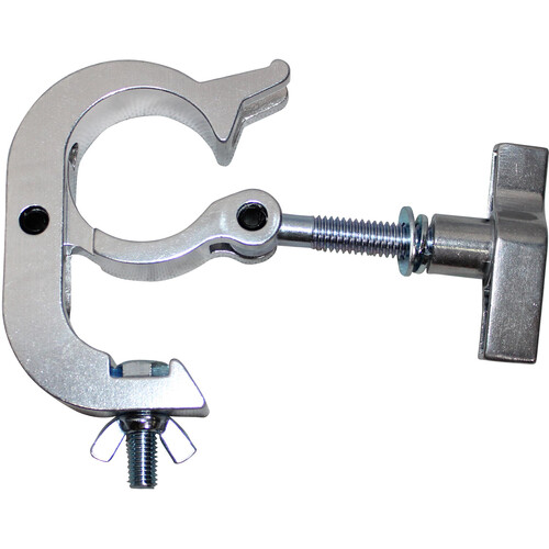 ProX Aluminum Pro Slim Hook-Style Clamp with Big Wing Knob for 2" Truss Tube