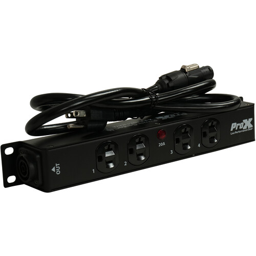 ProX Power Center X-PWEDX4 MAYA 4-Outlet Power Strip