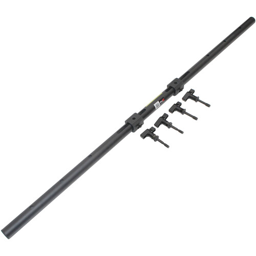 ProX Universal Light Bar Mounting System for Point Source PA Speakers with Fly Points(5')