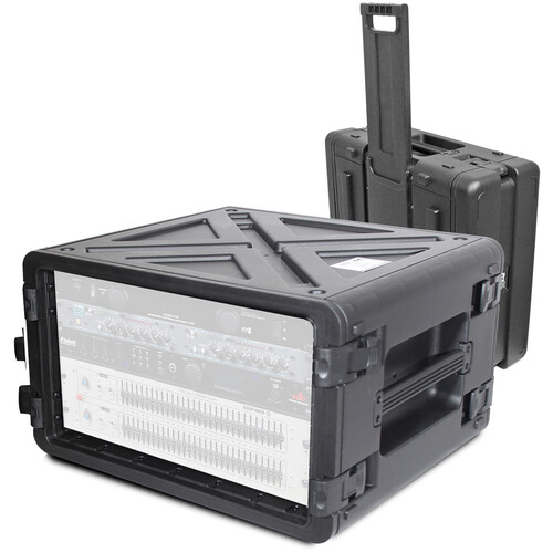 ProX UltronX Air Tight, Water Sealed ABS Case (6 RU RackSpace)