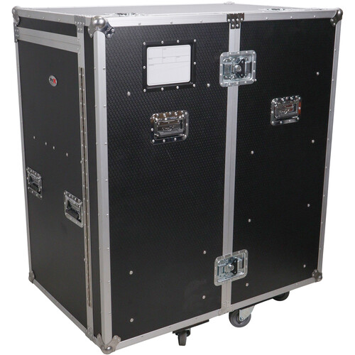 ProX Flight Case for 25 Mic Stands
