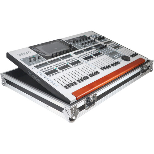 ProX Flight Case with Low-Profile Wheels for Behringer Wing Digital Mixer