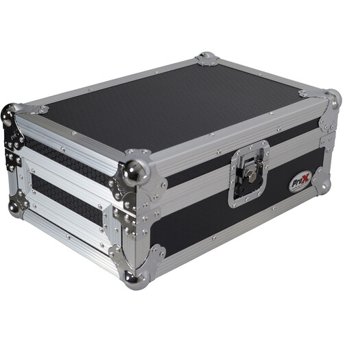 ProX ATA Flight Style Road Case for Pioneer DJM-S7 DJ Mixer (Black with Aluminum Hardware)