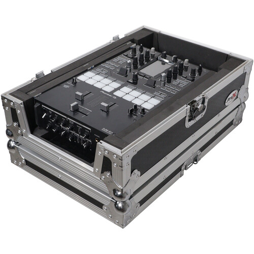 ProX XS-M11 Universal Flight Case for Pioneer DJM-S11 and Rane SEVENTY / SEVENTY-TWO MKII Mixers (Silver on Black)