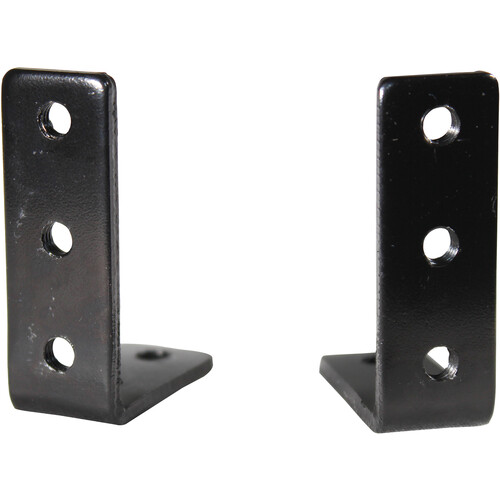 ProX L-Shaped Rack Rail Bracket for DJ Controller Flight Cases (1 RU)