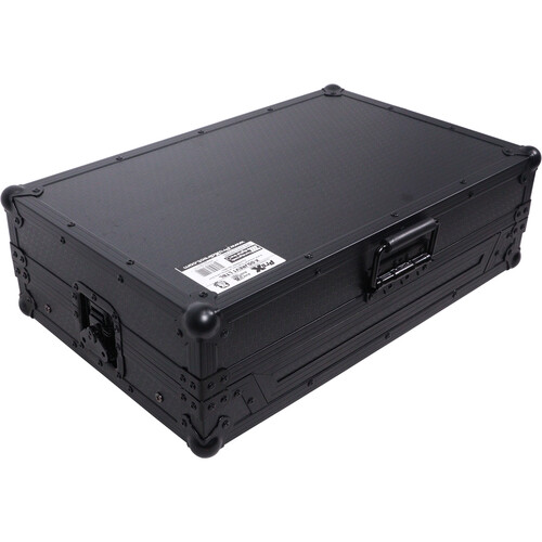 ProX Flight Case for Denon SC Live 4 Controller with Laptop Shelf & LED Kit (Black)