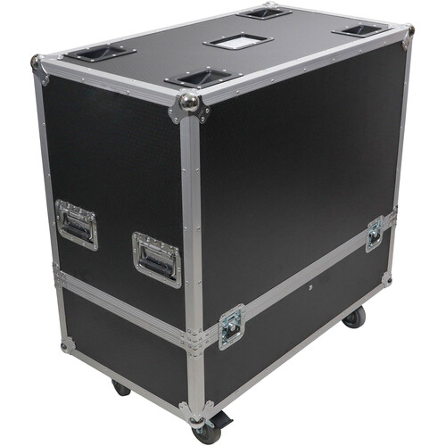 ProX 2-Speaker Flight Case for QSC KW152 Speakers - 33"H x 18"W x 16"L