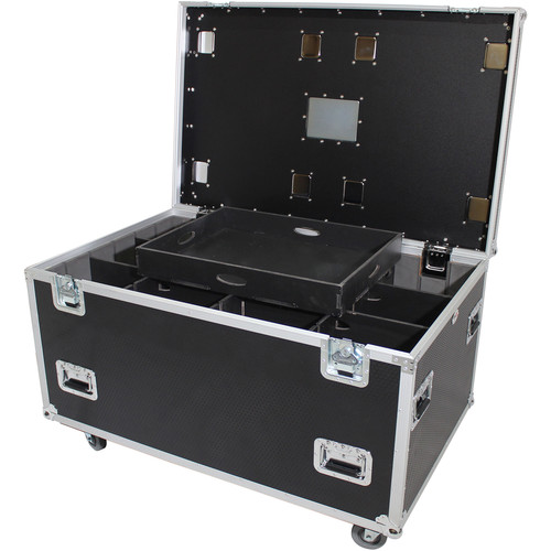 ProX TruckPaX Heavy-Duty Truck Pack Utility Flight Case with Divider & Tray (Black)