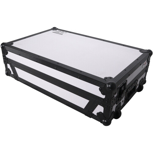 ProX Flight Case with Shelf and Wheels for Pioneer XDJ-XZ System (Black on White)