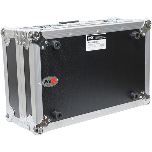 ProX ATA-Style Flight Case for Yamaha DM3 Mackie DLZ or Similarly Sized Equipment (Silver/Black)