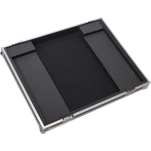 ProX Flight Case with Doghouse and Wheels for Yamaha MGP24X Mixer (Silver on Black)