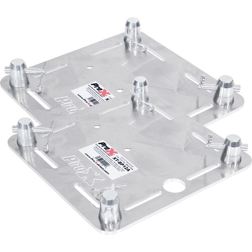 ProX 12 x 12" Aluminum Truss Top Plate with Conical Connectors for F34/F32/F31 (2-Pack)