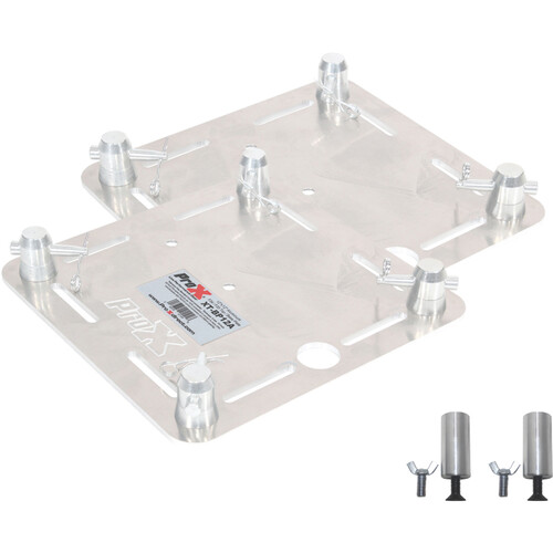 ProX 12" Top Plate with Connectors and XT-SPST Speaker Stud (2-Pack)