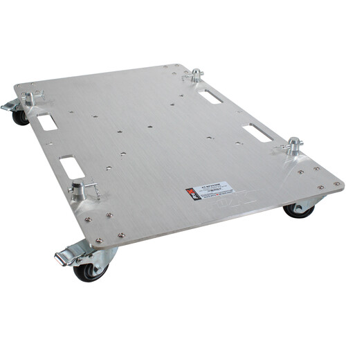 ProX Rolling Base Plate for Modular Truss Systems (Silver, 24 x 30")