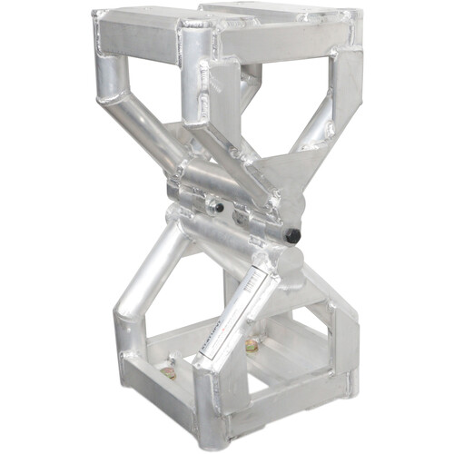 ProX Center Pivot-Hinge Variable-Corner Articulating Block for 12" BoltX Truss (Silver)