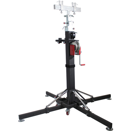 ProX Heavy-Duty Lighting Truss Crank Stand with T-Adapter (18')