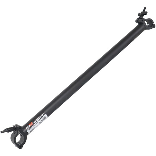 ProX Single Support Pole for LED Ground Support (39"', Black)
