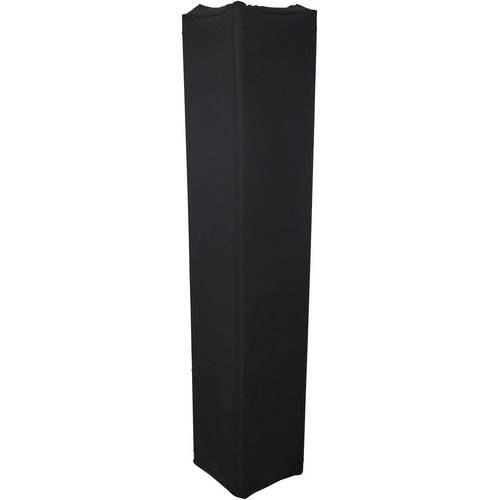 ProX Lycra Cover Scrim Sleeve for 12" Quad Box Truss Segments (6.56' Length, Black)