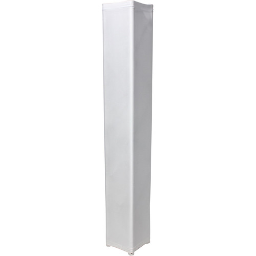 ProX Lycra Cover Scrim Sleeve for 12" Quad Box Truss Segments (8.2' Length, White)
