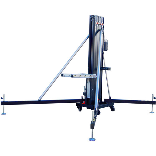ProX FANTEK Spain Compact Front-Loading Lifting Line Array Systems Tower (22' Max Height, 992 lb Load Capacity, 2-Pack)