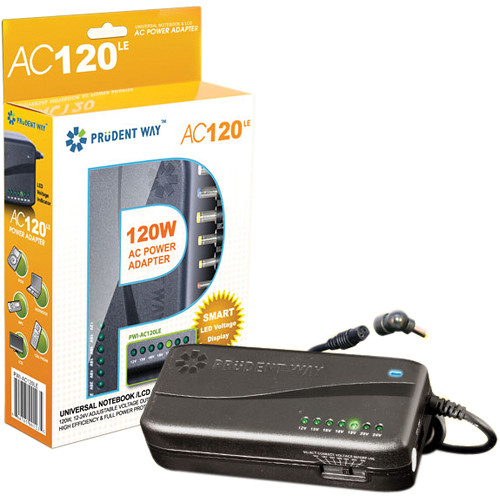 Prudent Way Universal Notebook & LCD AC Power Adapter (120W)