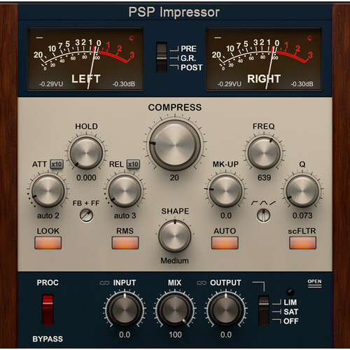 PSPAudioware Impressor Precision Audio Compressor Software