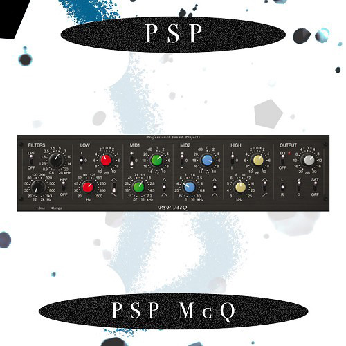 PSPAudioware PSP McQ Console-Style Equalizer Plug-In for Mixing Purposes (Download)