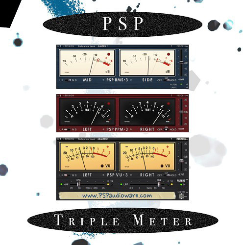 PSPAudioware PSP TripleMeter Metering Plug-In (Download)