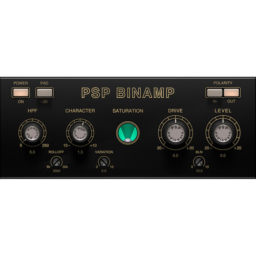 PSPAudioware PSP BinAmp Class-A Triode Preamp Emulation Plug-In