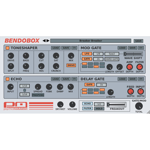 psychicmodulation BendoBox Beat Manipulation Audio Plug-In