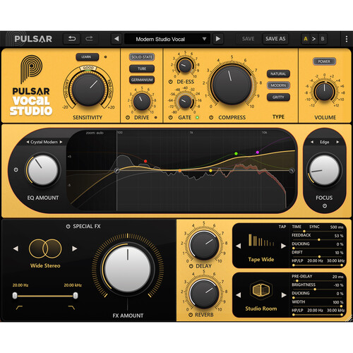 Pulsar Audio Vocal Studio Mixing Plug-In