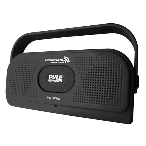 Pyle Home Surf Sound Bluetooth Stereo Speaker (Black)