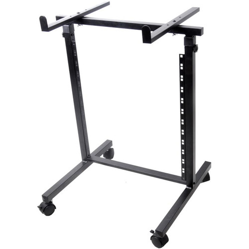 Pyle Pro Universal Open-Frame Rack Shelf and Equipment/Device Stand (12U)