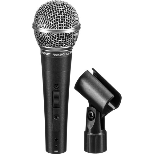Pyle Pro PDMIC60CL Dynamic Handheld Microphone with On/Off Switch and XLR to 1/4" Cable
