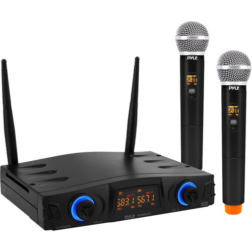 Pyle Pro PDWM2950 2-Person Wireless Handheld Microphone System