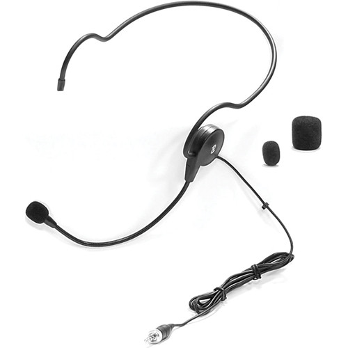 Pyle Pro Cardioid Headset Microphone with Flexible Wired Boom for Sennheiser Wireless Systems (Black)