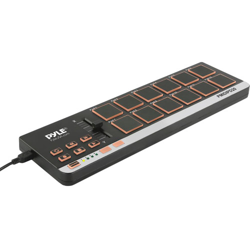 Pyle Pro PMIDIPD20 Compact Digital Drum Pad & USB Controller