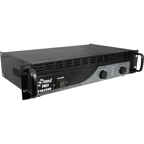 Pyle Pro PTA1200 Professional Power Amplifier (1200W)