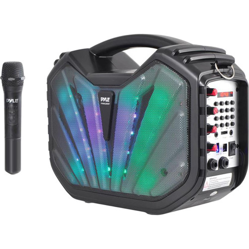 Pyle Pro Portable Bluetooth Karaoke Speaker System (5.25")