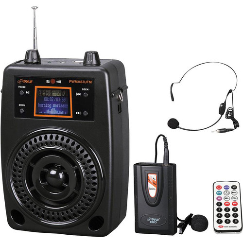 Pyle Pro PWMA83UFM 100 W Portable PA System