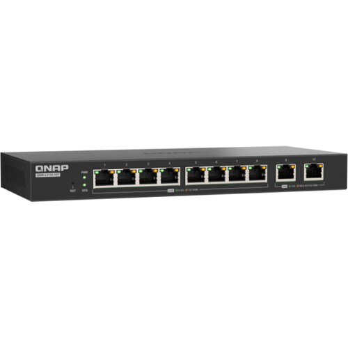 QNAP QSW-L2110-10T 10-Port 2.5G / 10G Lite Managed Network Switch
