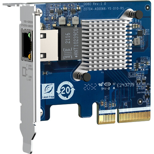 QNAP QXG-10G1TB 1-Port 10GbE PCIe Adapter