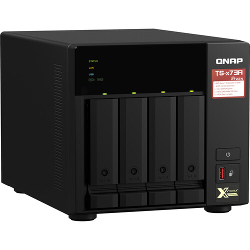QNAP TS-473A-8G-US 4-Bay NAS Enclosure TS-473A-8G-US B&H Photo