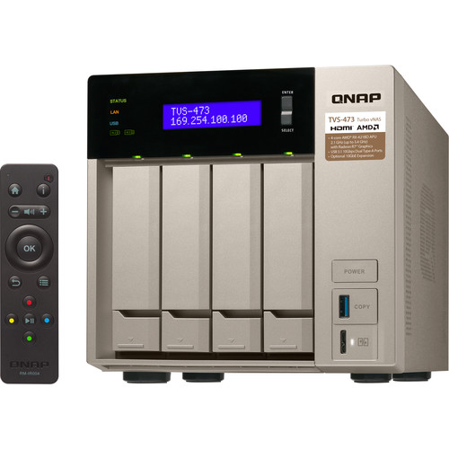 QNAP TVS-473 Four-Bay NAS Enclosure