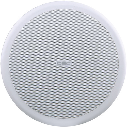 QSC AC-C8T AcousticCoverage Series 8" 2-Way 80W Ceiling Loudspeaker (Pair, White)