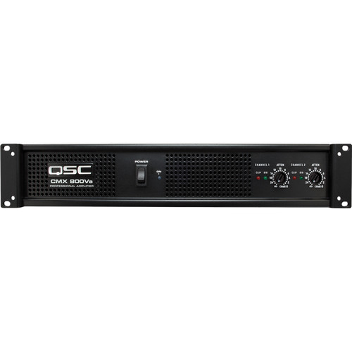 QSC CMX800Va 1200W Professional Power Amplifier (2RU)