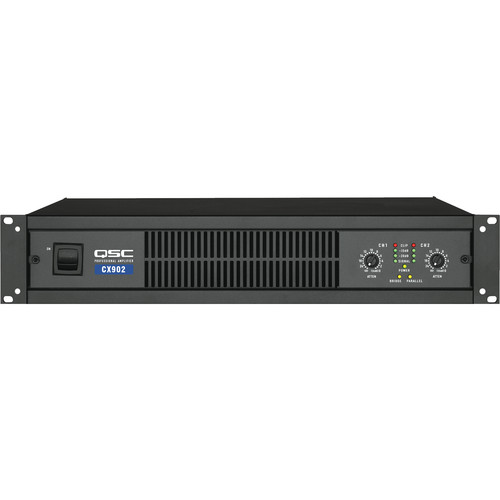 QSC CX-902 2-Channel Direct Output Power Amplifier (550W)
