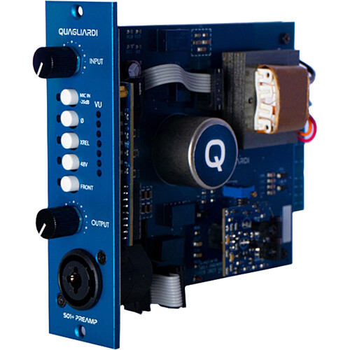 QUAGLIARDI PRO AUDIO 501+ Preamp 500 Series Microphone Preamplifier Module